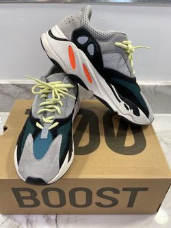 Adidas Yeezy Boost 700 Wave Runner B75571 Solid Grey Shoes Running Size 11