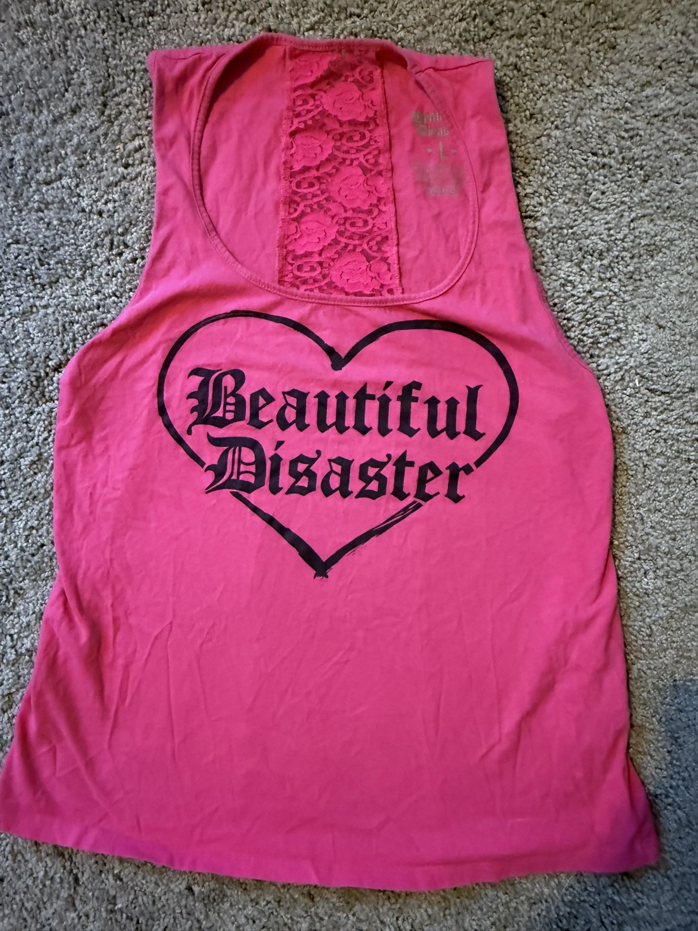 Beautiful Disaster Tank Top