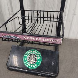 Starbucks Five Tier Rack With Removable Shelves $45