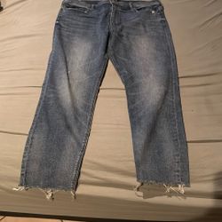 Pantalón De Mujer  Azul Oscuro Talla 16  Express 
