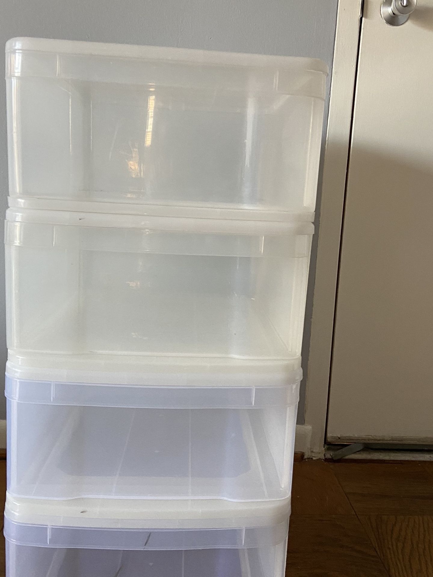 Used Clear Container Store Organizers
