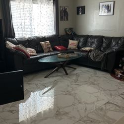 2 Pieces Living Room Sectional With Bed
