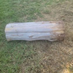 4 large cedar logs.