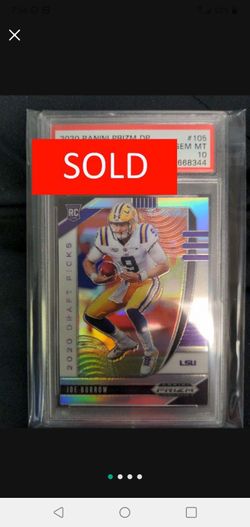 Joe Burrow Rookie Card 💥 2020  Panini #105