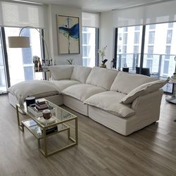 Beige cloud sectional (BRAND NEW SETS)