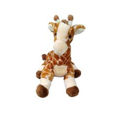 Kohls Cares Animal Planet Giraffe Bashful Stuffed Animal  bean bag  Plush toy Sitting 12"