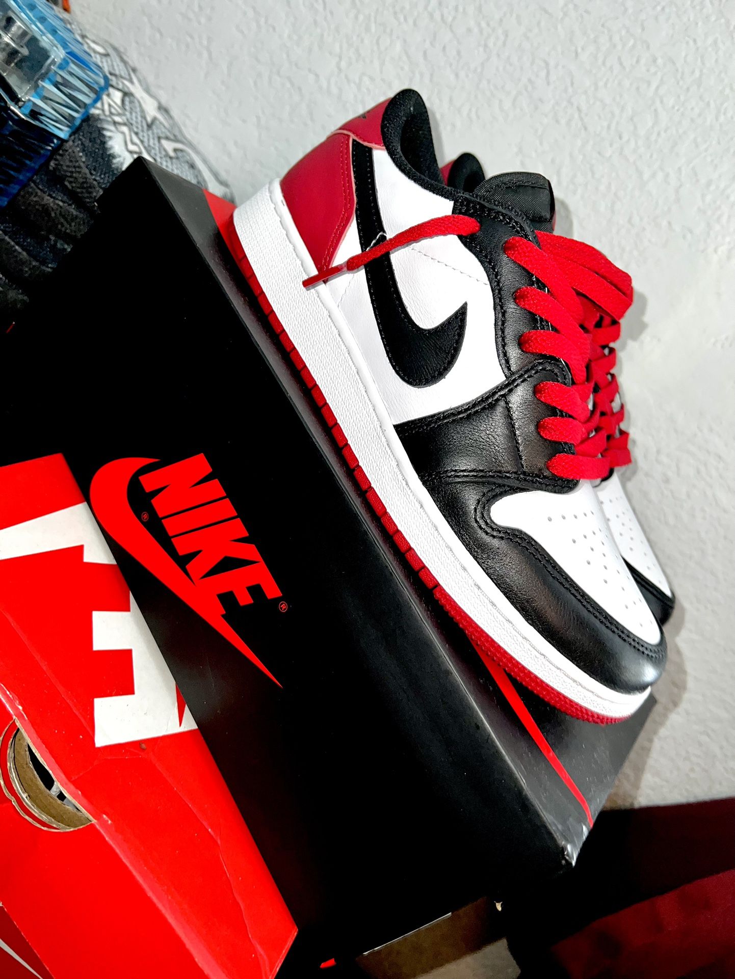 Jordan 1 Low Og Black Toe Gs