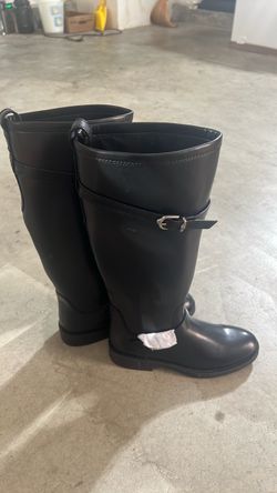Women's Leather Riding Boots