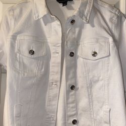 White Jean Jacket