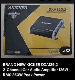 Used kicker amp