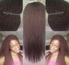 Handmade Africa braiding wigs