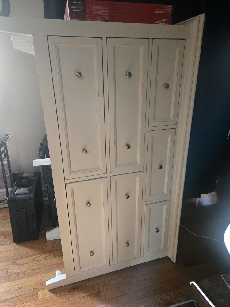 White Dresser With Mirror