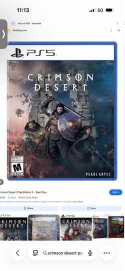 Crimson Desert PS5 Game