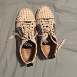 Beat Up Christian Louboutin Red Bottoms