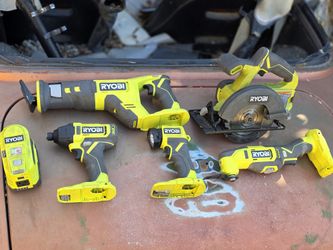 Ryobi 5 Piece Set