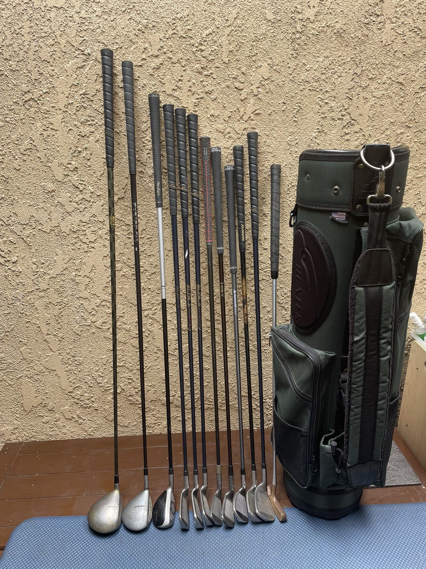 Complete Man’s Golf Club For Starters (RH)with Putter And Bag
