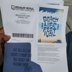 2 GA TICKETS 
