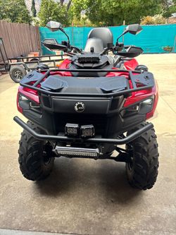 2025 CAN-AM OUTLANDER MAX DPS 700 - LEGION RED
