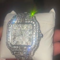 Moissanite Cartier Watch