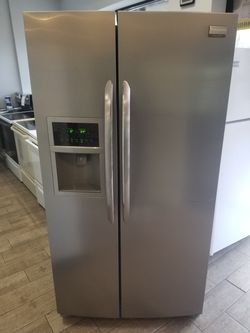 Frigidaire side by side stainless steel refrigerator