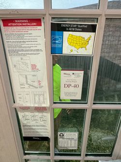 Neuma DP-40 Fiberglass Inswing Hinged Patio Door