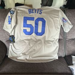 LA Dodgers Mookie Betts Jersey 