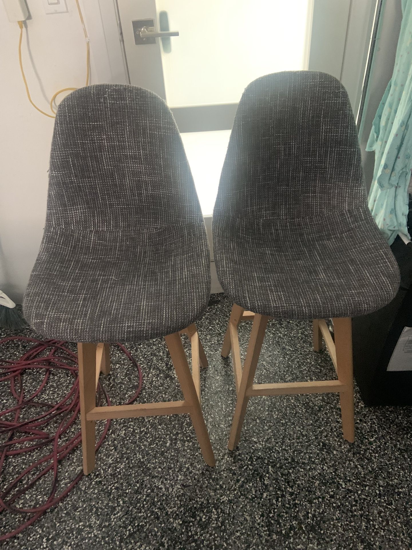 Gray Bar Stools