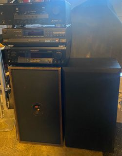 Complete Home Stereo System – Yamaha, Sony, Technics & Speakers