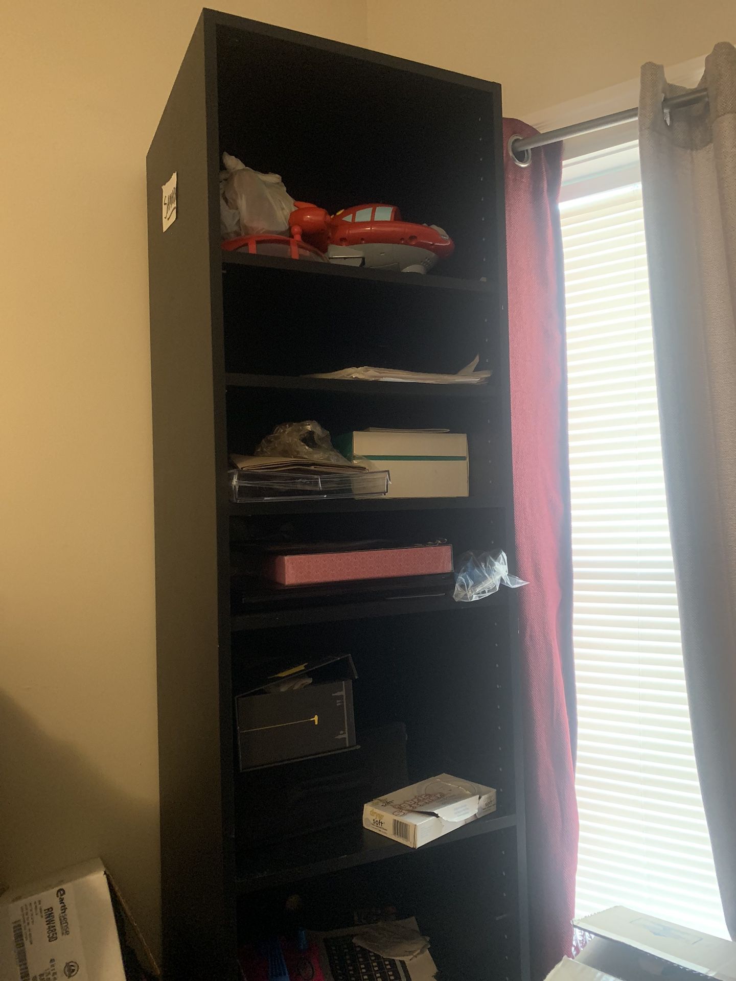 2 Black Shelves 