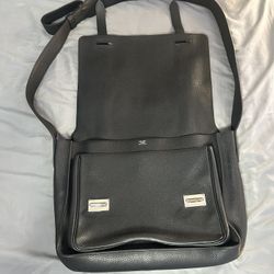 Hermes steve leather bag