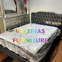 New Queen Bed With Mattress