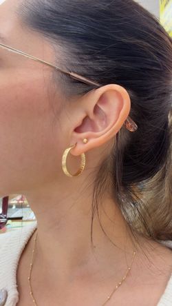 14k Hoop Earrings