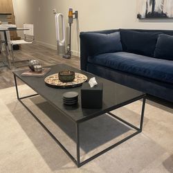 CB2 Marble Coffee Table