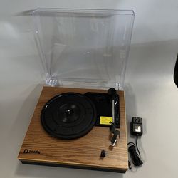 Vintage Vinyl Turntable Record Player Speaker with Bluetooth  