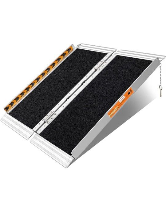 3FT Ramp Wheelchair Ramp Non-Skid Aluminum Handicap Ramp