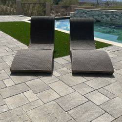 Two Floatable Loungers