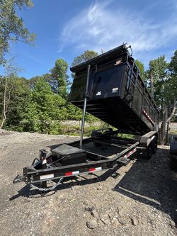 Brand new dump trailer