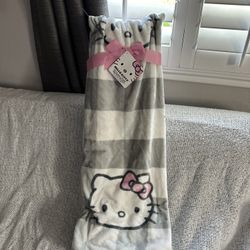 Hello Kitty Flannel Throw