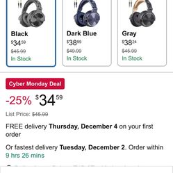 OneOdio Pro-10 Over Ear Wired Headphones