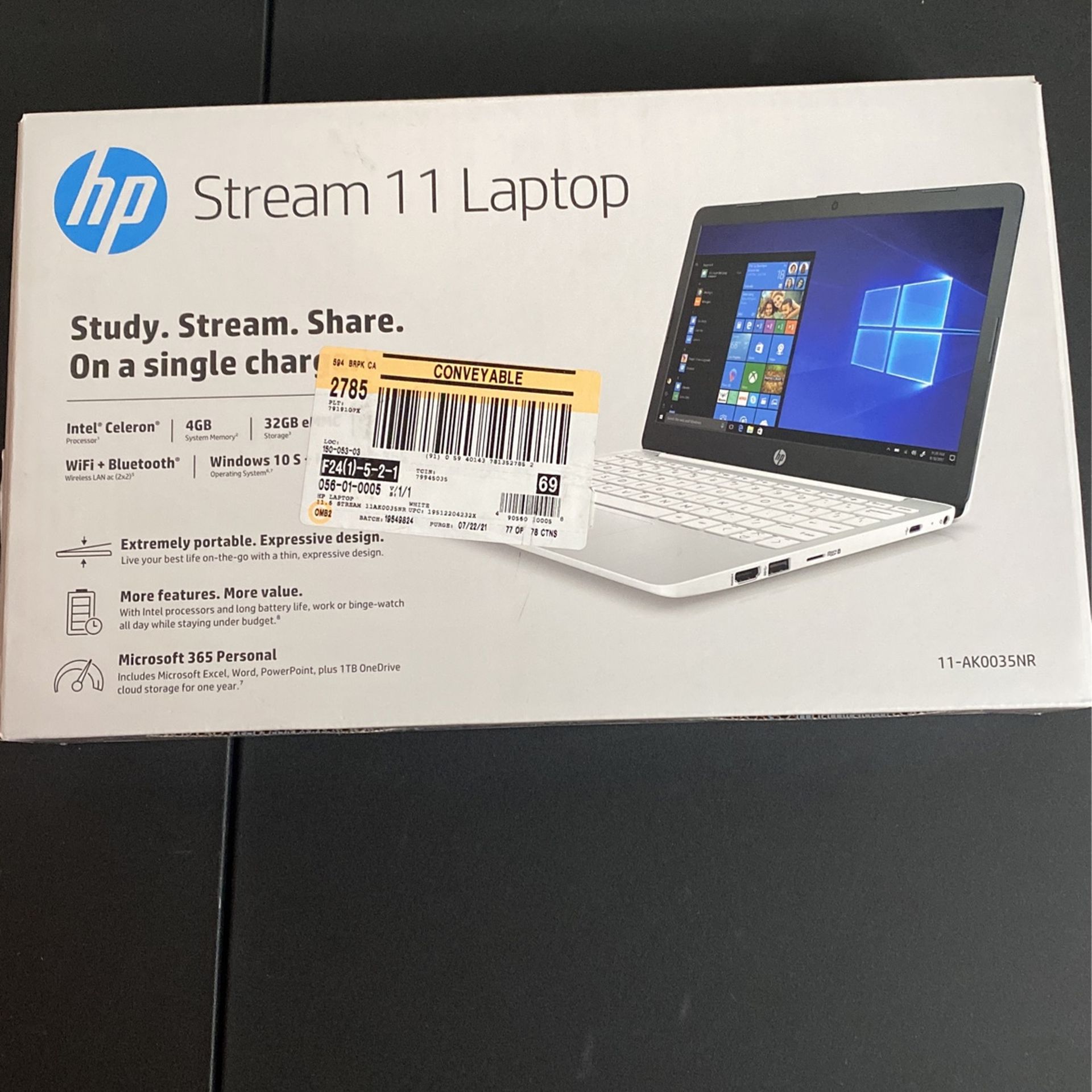 HP Stream 11 With Microsoft