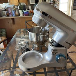 Aucma 6.5 Quart Stand Mixer With Parts