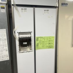 NEW OPEN BOX GE MONOGRAM 36”WIDE PANEL READY BUILT IN 