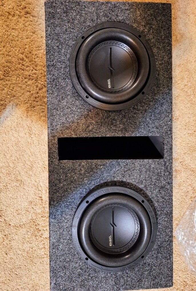 Brand New 6.5 Inch Subwoofers Dual 4 Ohm