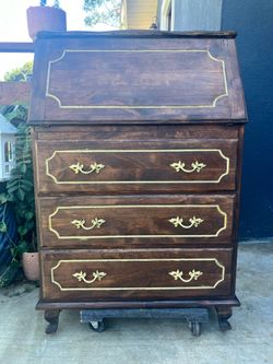 RESTORED VINTAGE Secretary’s Desk