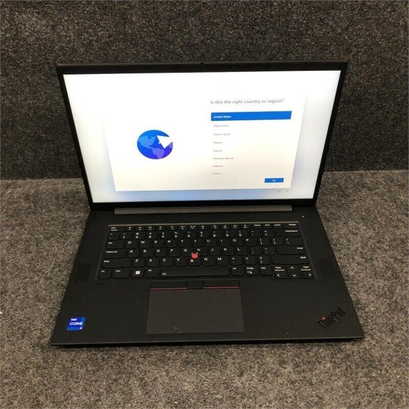 Lenovo ThinkPad P1 Gen 6 Touch Laptop 16" i7-13800H 64GB 1TB SSD Windows 11 Pro