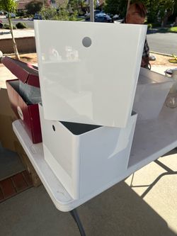 Plastic cubbies