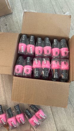 Sally Hansen pink nail polish wholesale 42 pcs