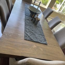 Dinning Table And 7 Chairs