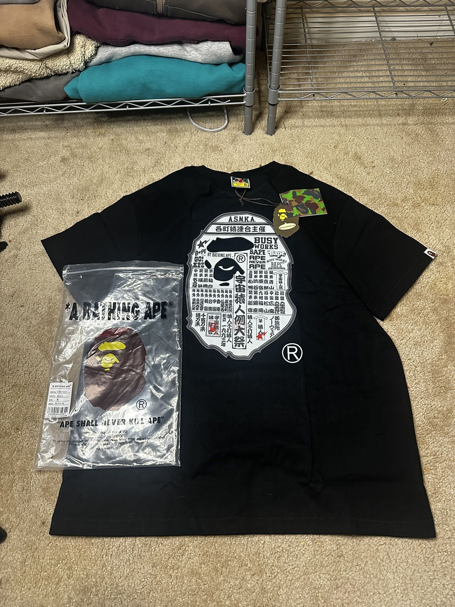 BAPE shirt