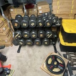 SALE:Gym 5-50 Dumbbells